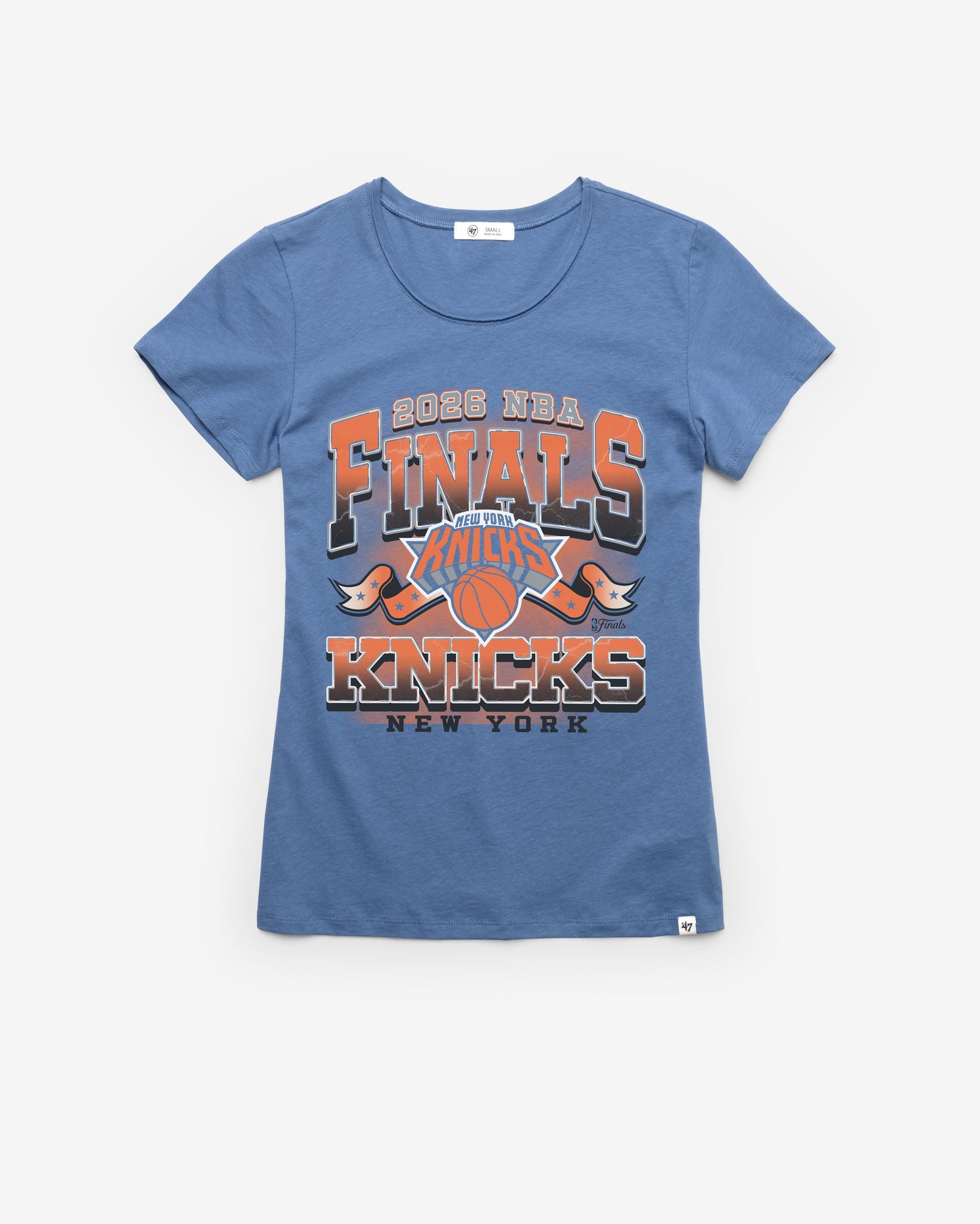 NEW YORK KNICKS NBA FINALS '47 WOMEN'S FRANKIE TEE