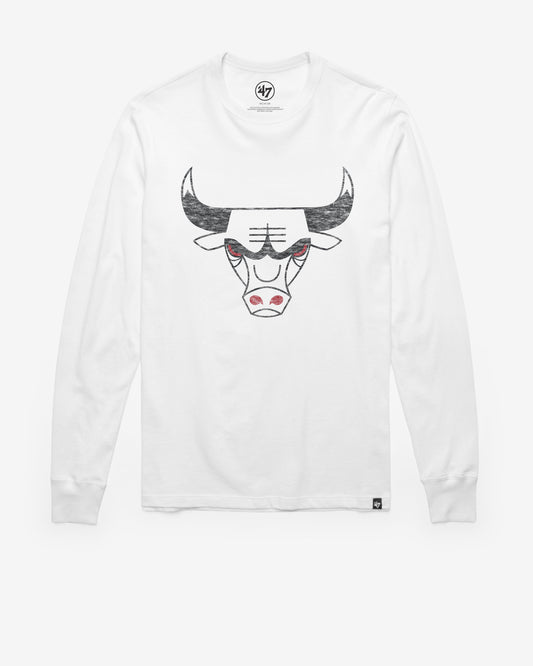 CHICAGO BULLS HARDWOOD CLASSICS PREMIER '47 FRANKLIN LONG SLEEVE TEE