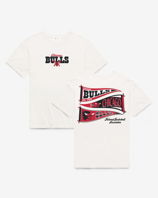 CHICAGO BULLS BOW AND BANNER BACKER '47 SADIE TEE WOMENS