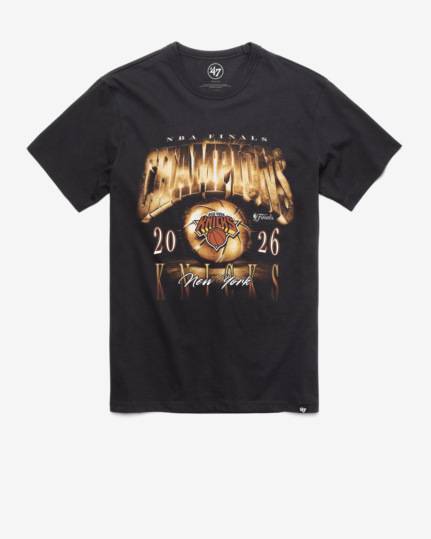 NEW YORK KNICKS 2026 NBA CHAMPIONS '47 FRANKLIN TEE