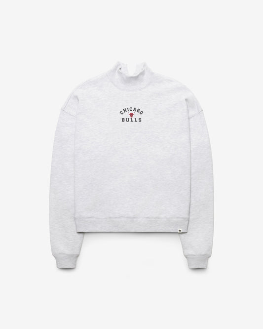 CHICAGO BULLS SPIRITED '47 WOMEN'S MOCK NECK PULLOVER