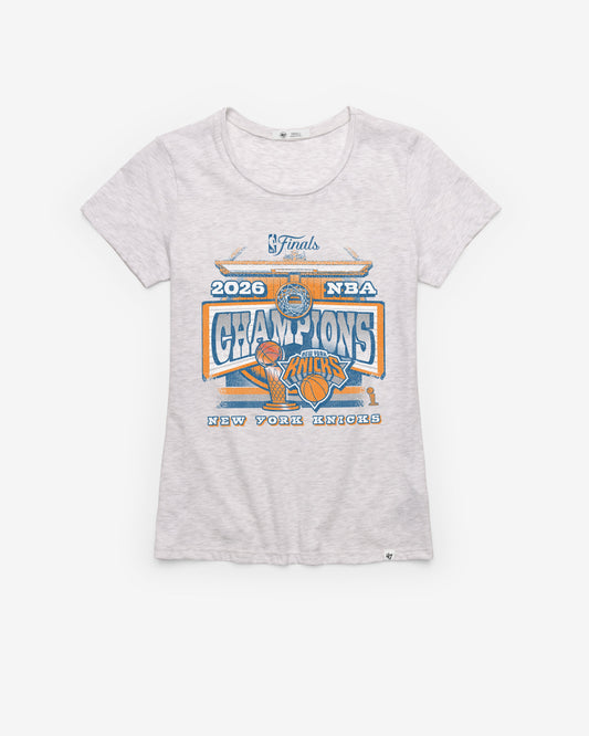 NEW YORK KNICKS 2026 NBA CHAMPIONS '47 WOMEN'S FRANKIE TEE