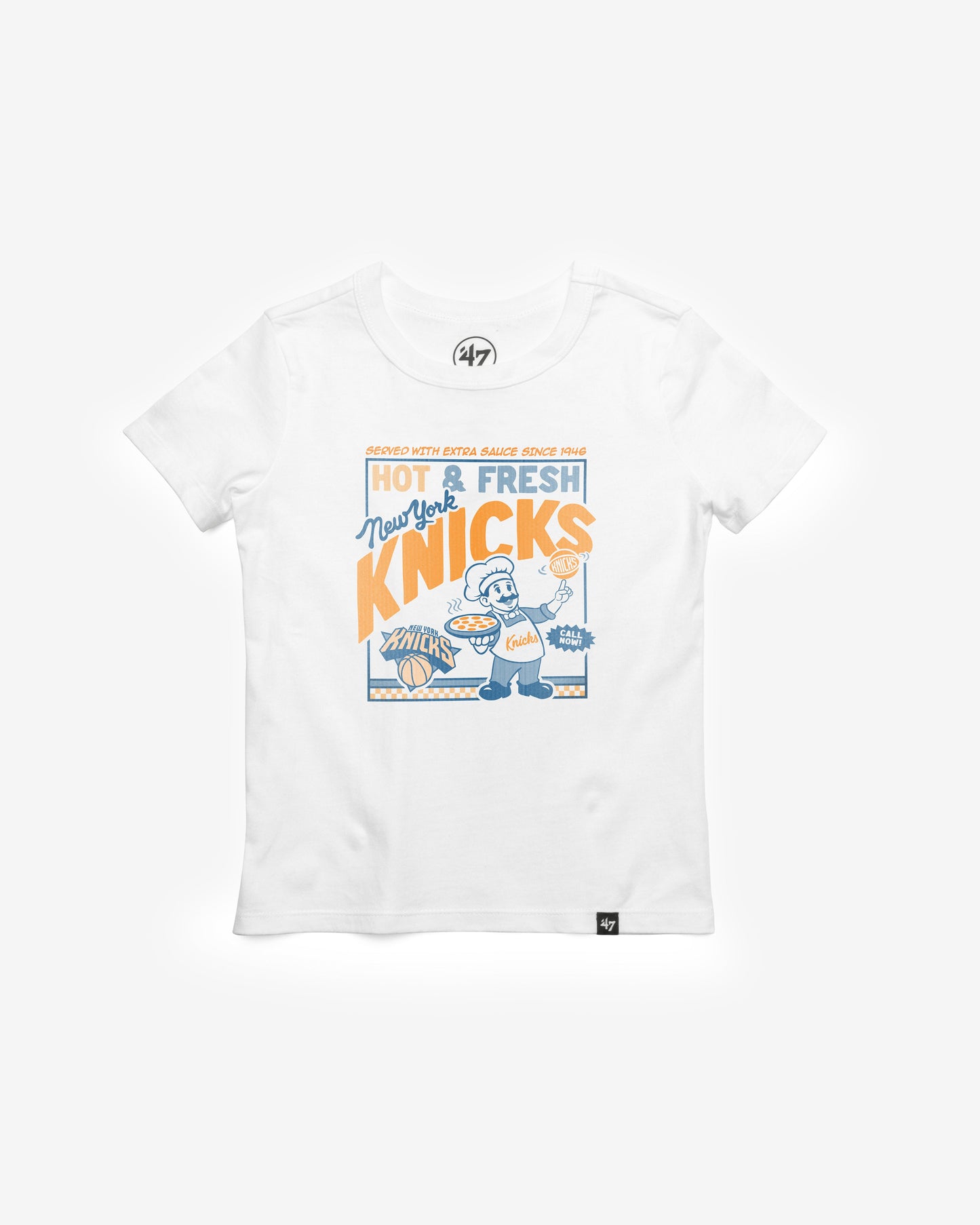 NEW YORK KNICKS PREMIER KID'S '47 FRANKLIN TEE