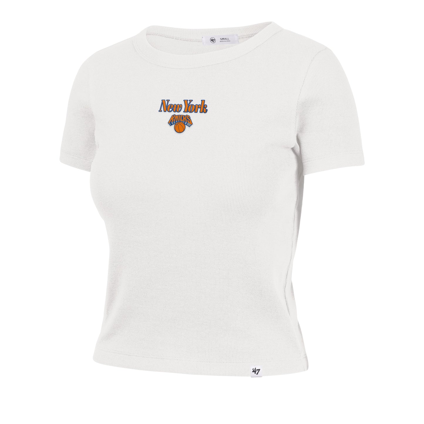 NEW YORK KNICKS STRAIGHT CUT '47 WOMEN'S BABY RIB TEE