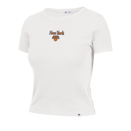 NEW YORK KNICKS STRAIGHT CUT '47 WOMEN'S BABY RIB TEE