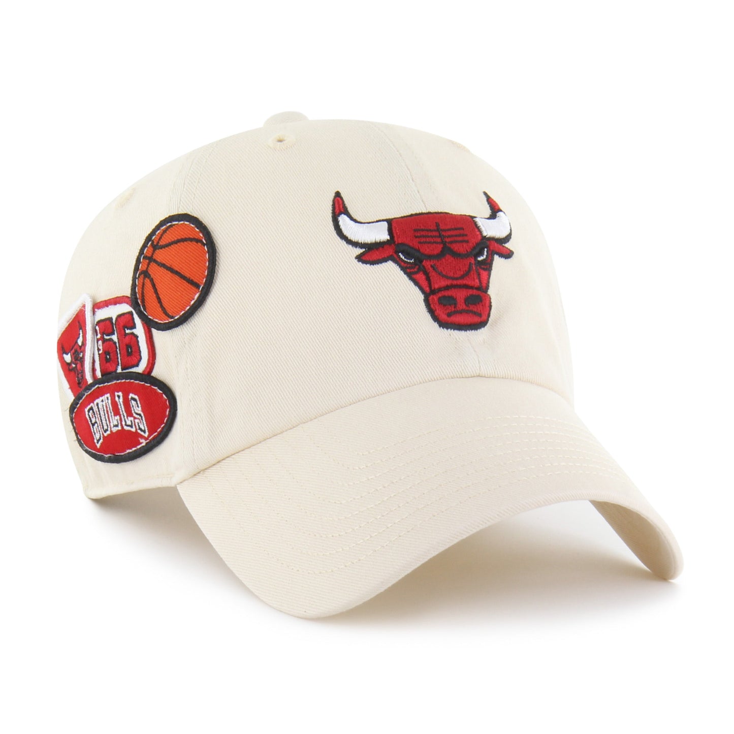 CHICAGO BULLS BADGES '47 CLEAN UP