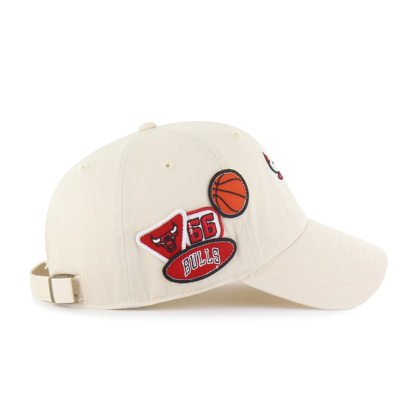 CHICAGO BULLS BADGES '47 CLEAN UP