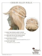 Cher | Long Synthetic Wig (Mono Crown) - Image 19