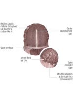 Lavender Frose | HF Synthetic Lace Front Wig (Mono Part) - Image 8