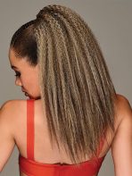 21" Crimped Pocket Pony | Synthetic Hairpiece - Image 3