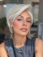 Tailored Allure | Synthetic Lace Front Wig (Hand Tied) - Image 8