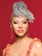 Bombshell Bun & Bangs | Synthetic Hairpiece - Image 4