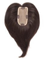 Glow French 8" | Human Hair Topper (Mono Top) - Image 4