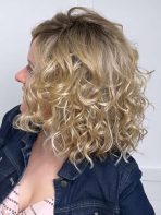 Emma | Human Hair / Synthetic Blend Lace Front Wig (Mono Part) - Image 10