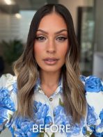 Barely There Wavy 12" | Synthetic Hair Topper (Hand Tied) - Image 2