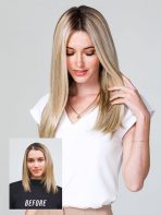 easiPart T HD 18" | Synthetic Hair Topper (Mono Top) - Image 5