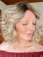 Emma | Human Hair / Synthetic Blend Lace Front Wig (Mono Part) - Image 12