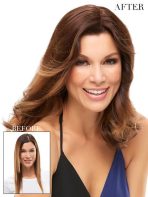 easiPart HH 18" | Remy Human Hair Topper (Mono Top) - Image 12