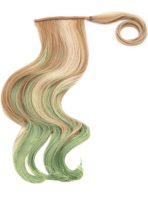 23" Color Splash Pony | HF Synthetic Ponytail (Wrap-Around) - Image 12