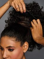 16" Coily Cinched Pony | Synthetic Ponytail - Image 3