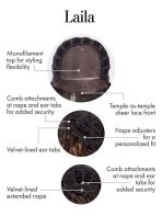 Laila | Synthetic Lace Front Wig (Mono Top) - Image 12